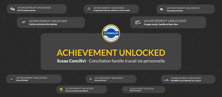 achievement unlocked, sceau concilivi